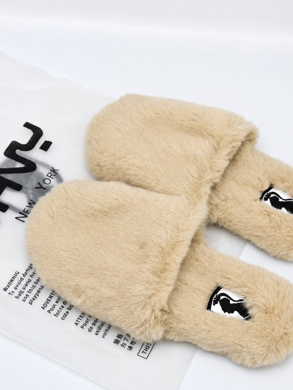 VHNY Faux Fur Slippers